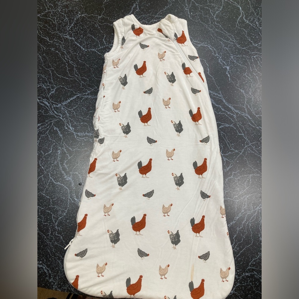KYTE baby sleep sack chickens 1.0 tog size small